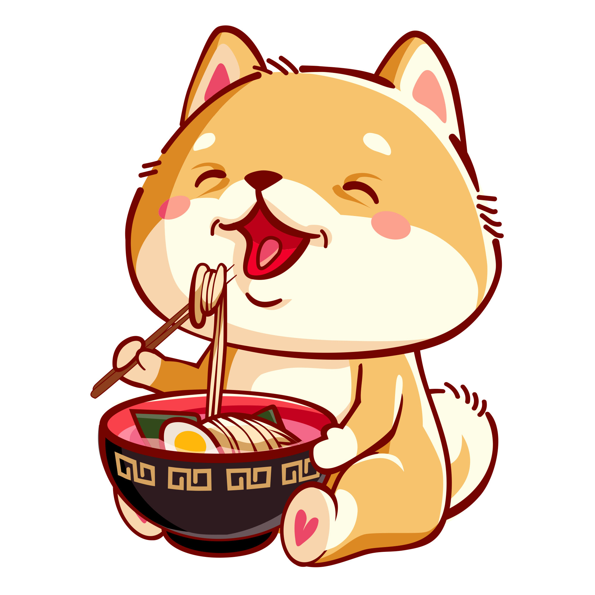 totto ramen shiba inu